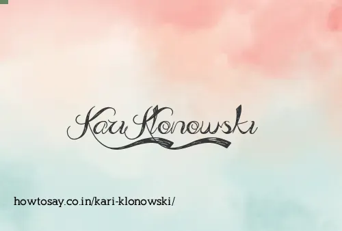 Kari Klonowski