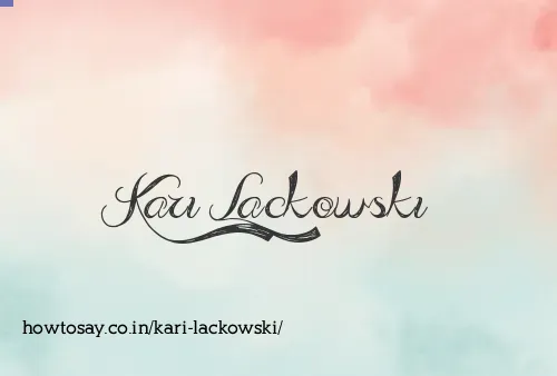 Kari Lackowski