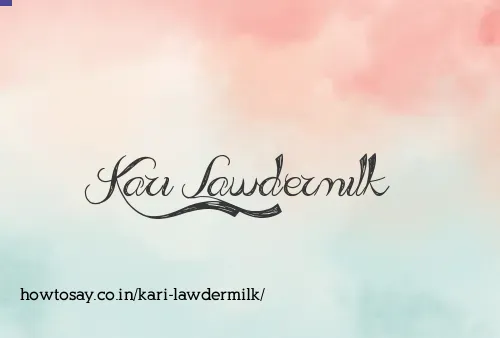 Kari Lawdermilk