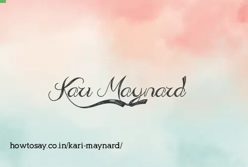 Kari Maynard