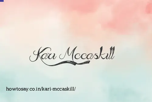 Kari Mccaskill