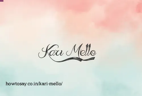 Kari Mello