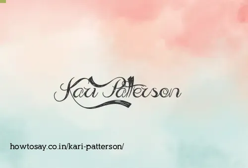 Kari Patterson