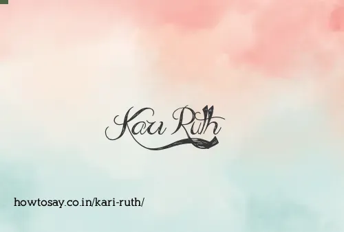 Kari Ruth