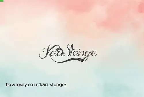Kari Stonge