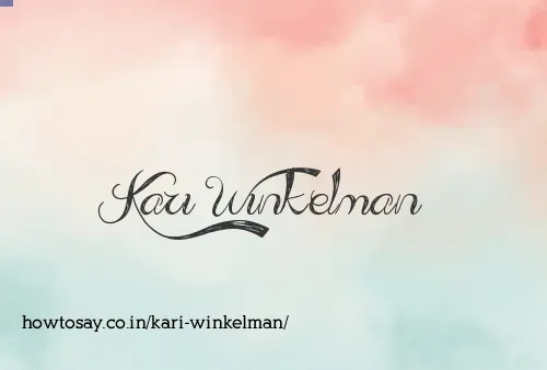 Kari Winkelman