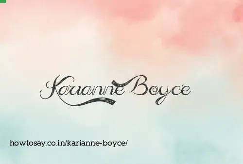 Karianne Boyce