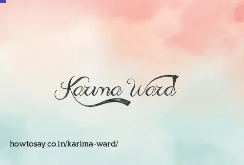 Karima Ward