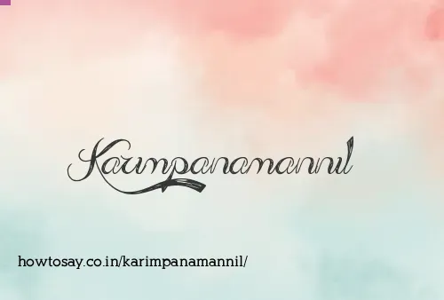 Karimpanamannil