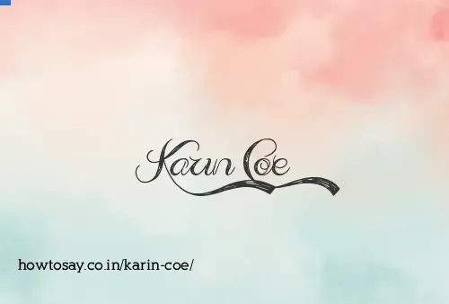 Karin Coe