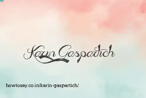 Karin Gaspartich