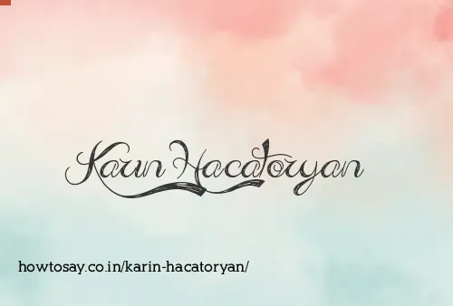 Karin Hacatoryan