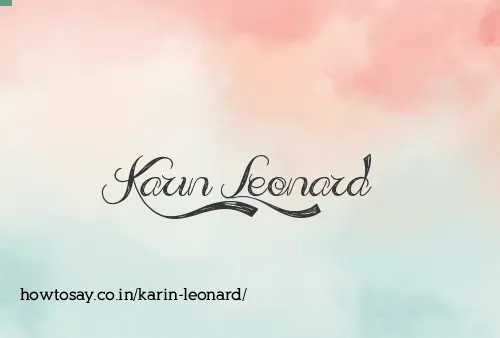 Karin Leonard
