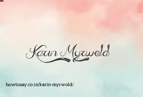 Karin Myrwold