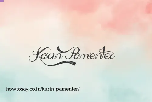 Karin Pamenter