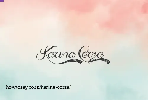 Karina Corza