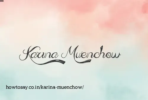 Karina Muenchow