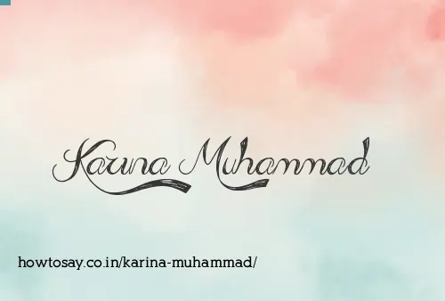 Karina Muhammad