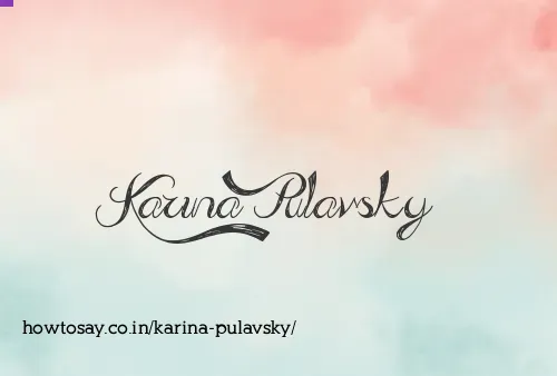 Karina Pulavsky