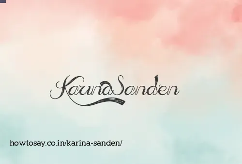 Karina Sanden