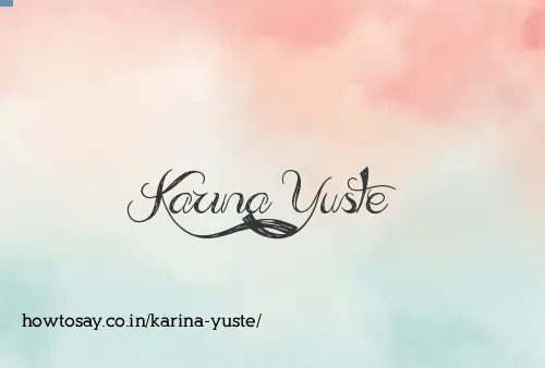 Karina Yuste