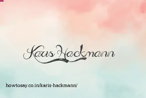 Karis Hackmann