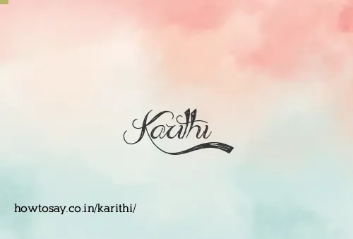 Karithi