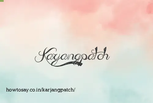 Karjangpatch