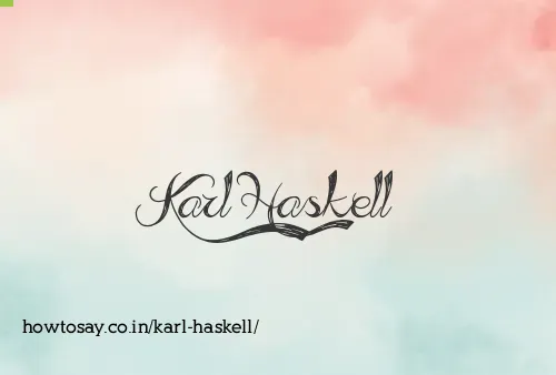 Karl Haskell