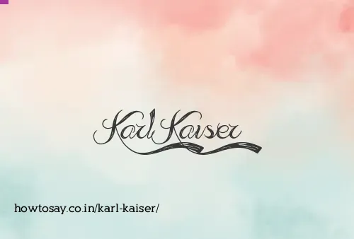 Karl Kaiser