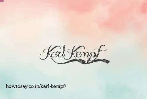 Karl Kempf