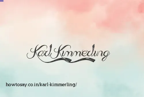 Karl Kimmerling