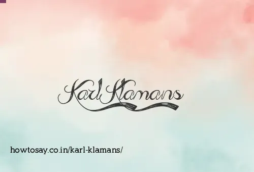 Karl Klamans