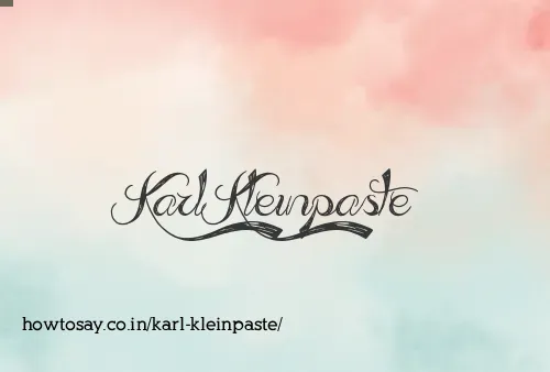 Karl Kleinpaste