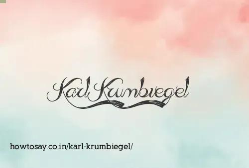 Karl Krumbiegel