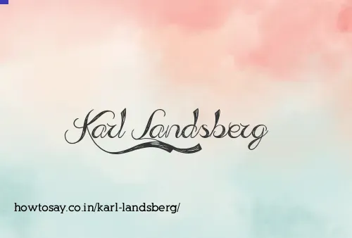 Karl Landsberg