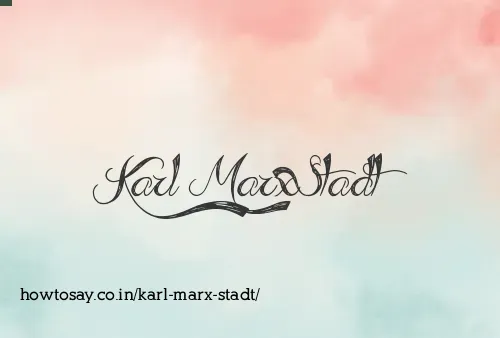 Karl Marx Stadt