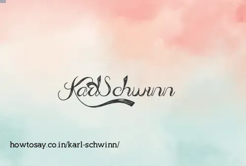Karl Schwinn