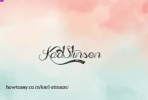 Karl Stinson