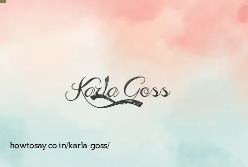 Karla Goss