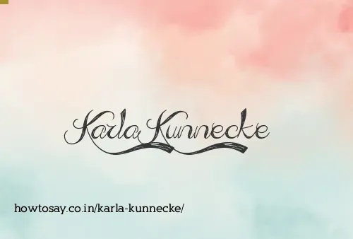 Karla Kunnecke