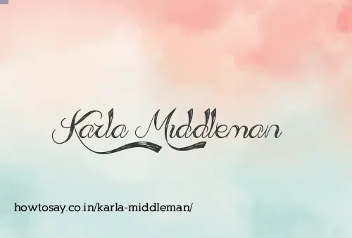 Karla Middleman