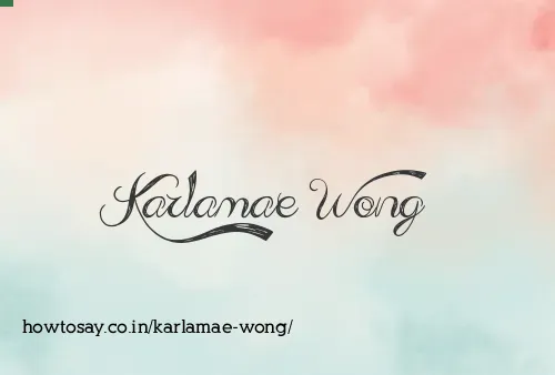 Karlamae Wong