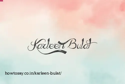 Karleen Bulat