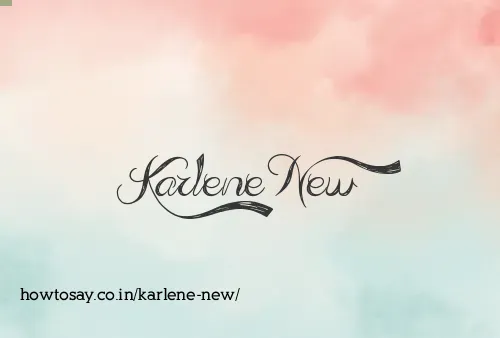 Karlene New
