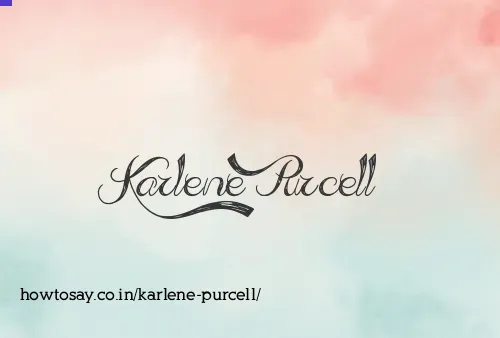 Karlene Purcell