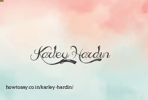 Karley Hardin