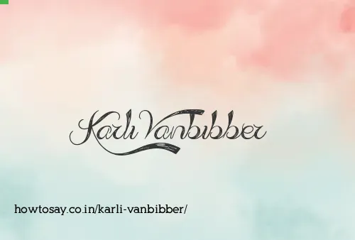 Karli Vanbibber