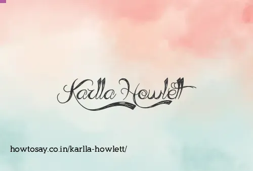 Karlla Howlett