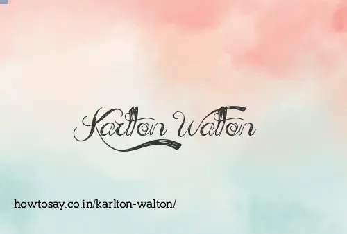 Karlton Walton